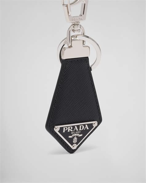 prada saffiano lux key chain|Prada Men's Saffiano Key Chain .